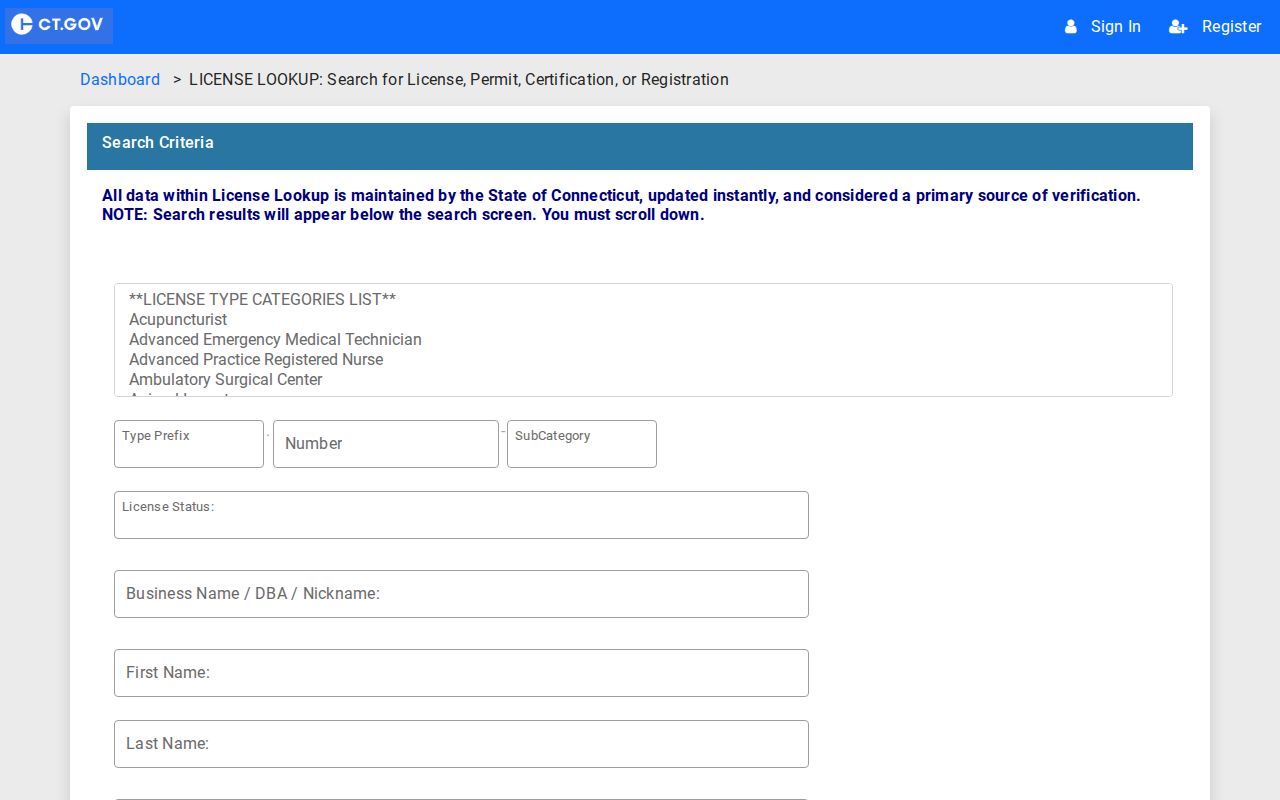 Waterbury residents directory Connecticut license search